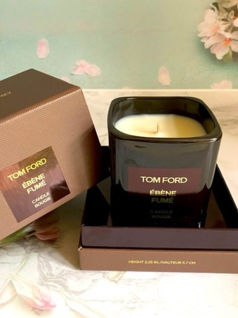 TOM FORD Ébène Fumé Scented Candle New in box!5.7 cm GWP